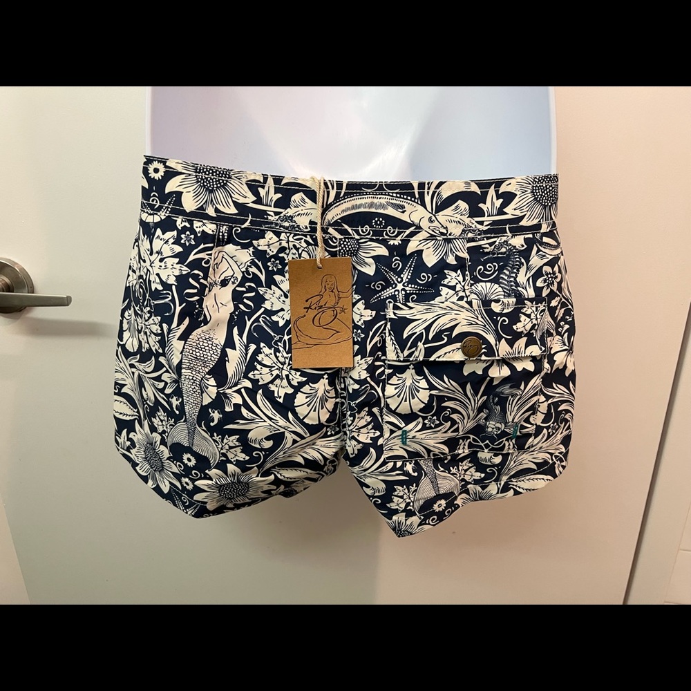 Riz Board Shorts Sustainable Mermaid Print Size US2 - Picture 3 of 6